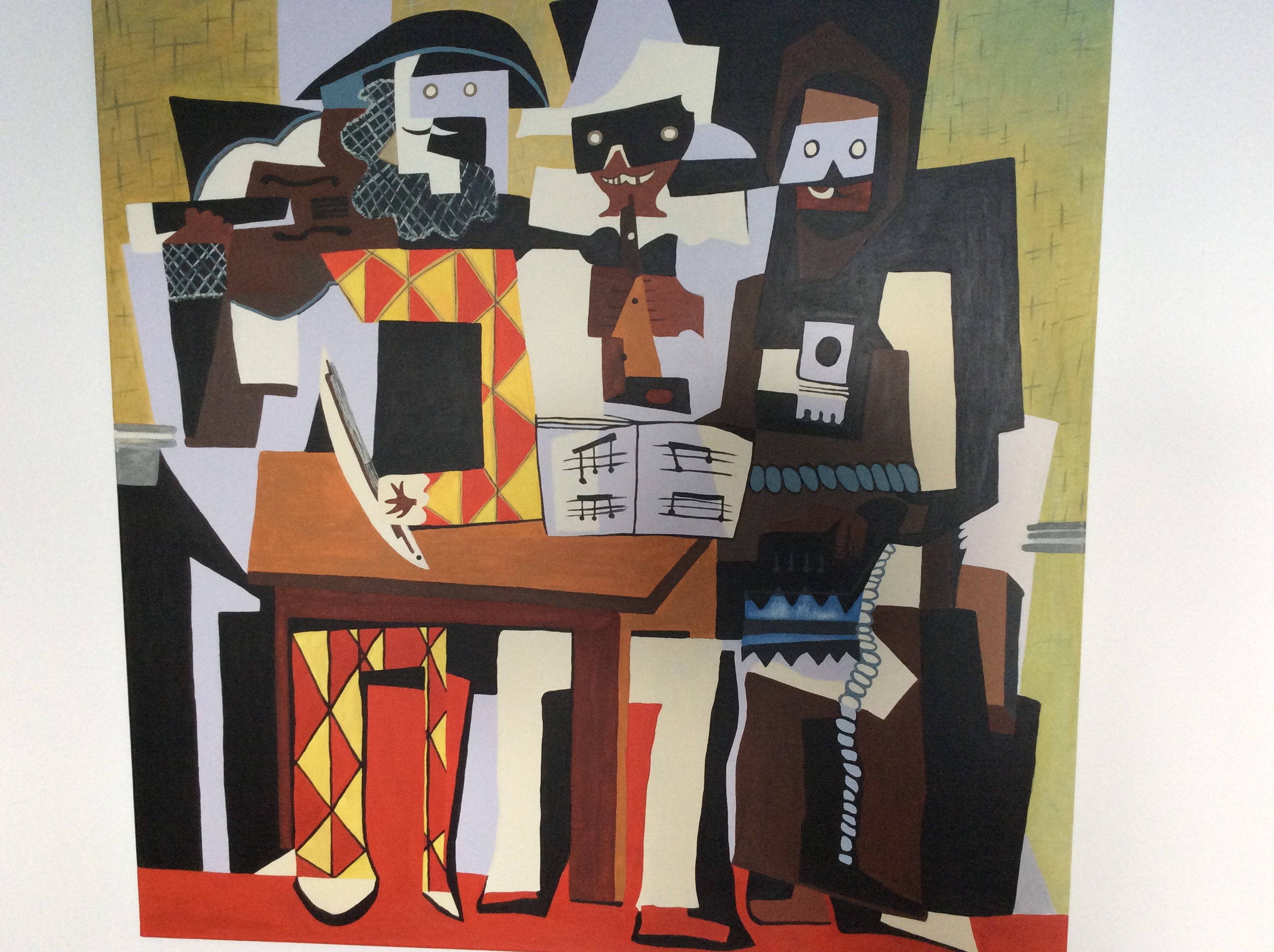 Les trois musiciens de Pablo Picasso 1921