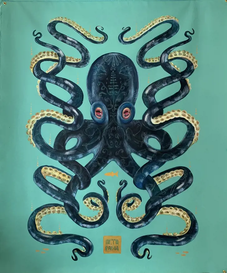 Octopus Blue de Mark Harrison