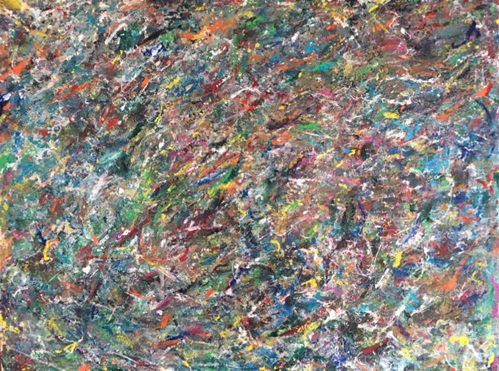Abstraction artiste inconnu